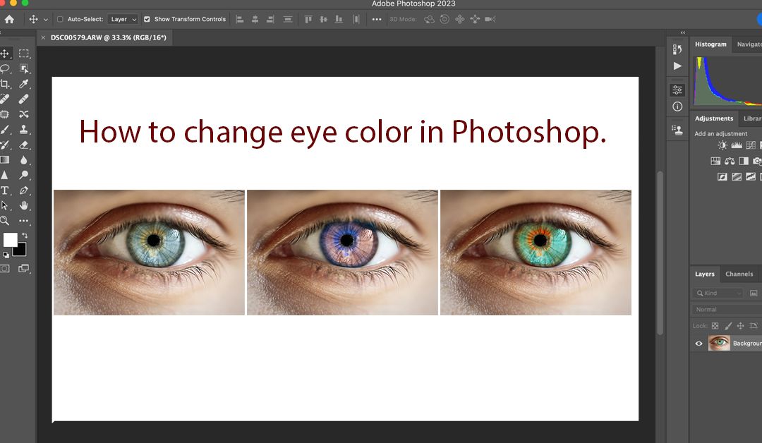 How to Change Eye Color in Photoshop