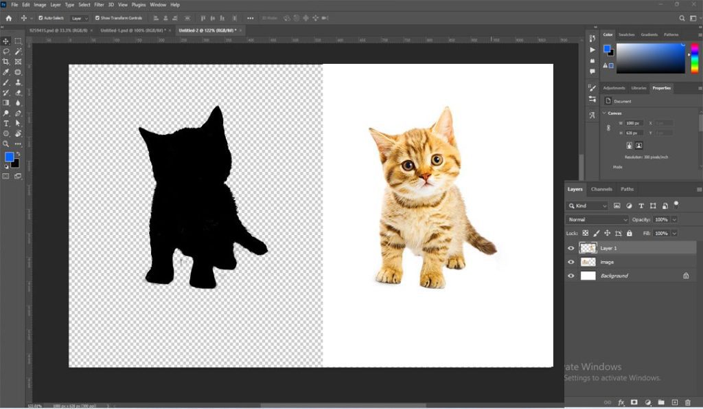 Remove Checkerboard Background In Photoshop Using Magic Wand