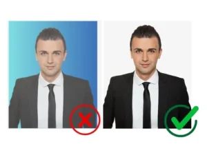 Quality and Background of US Passport photo size