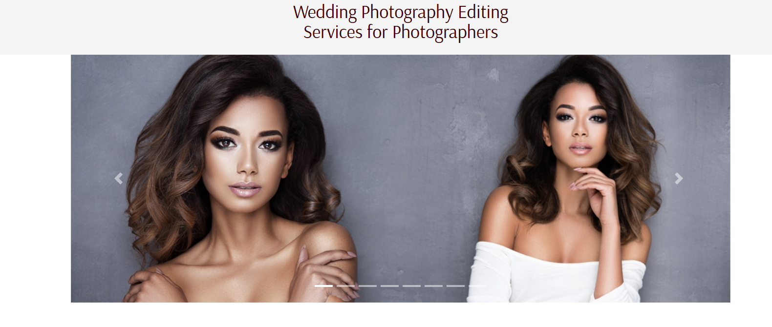 Wedding Retouching