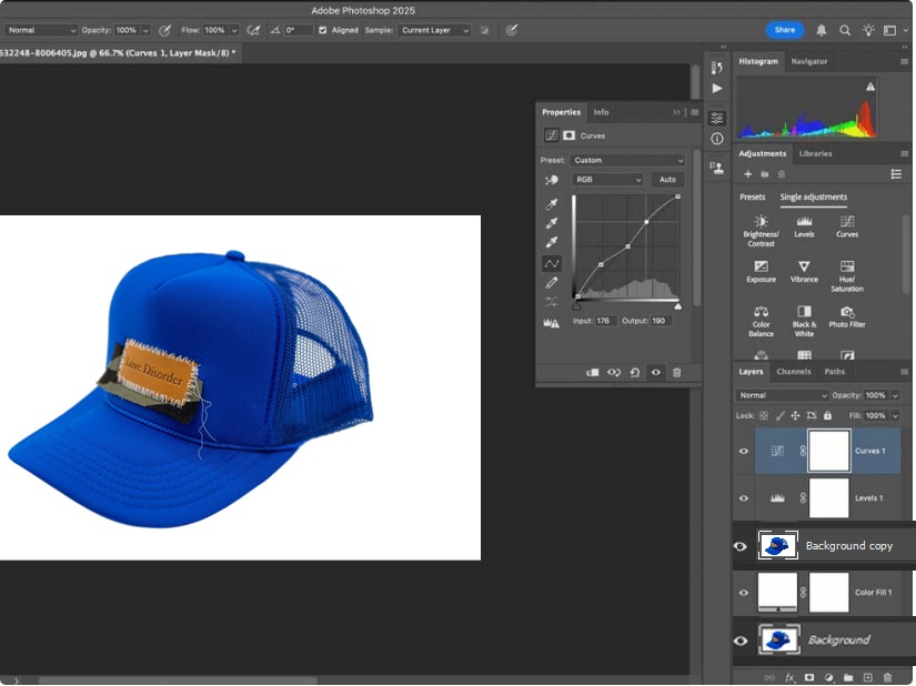 Color Correction for Product Photography