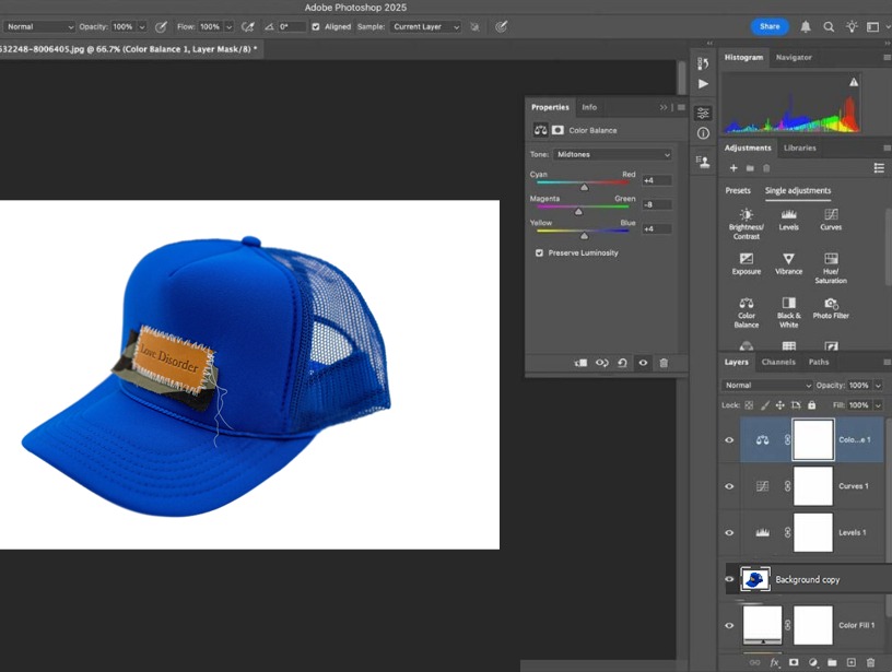 Duplicating the Background Layer 